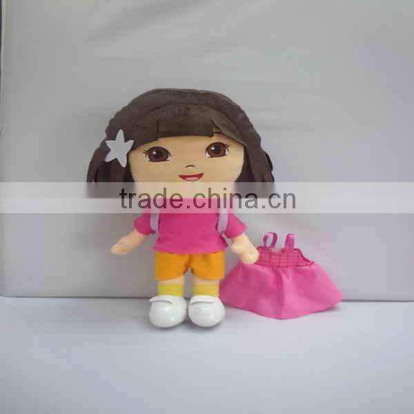 Cute lovely plush red parrot toy, Stuffed soft pet toy plush animal toy