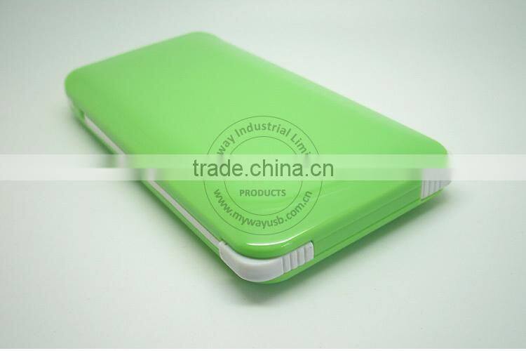 bulk cheap small size mobile battery charger tablet portable power bank for diy printing