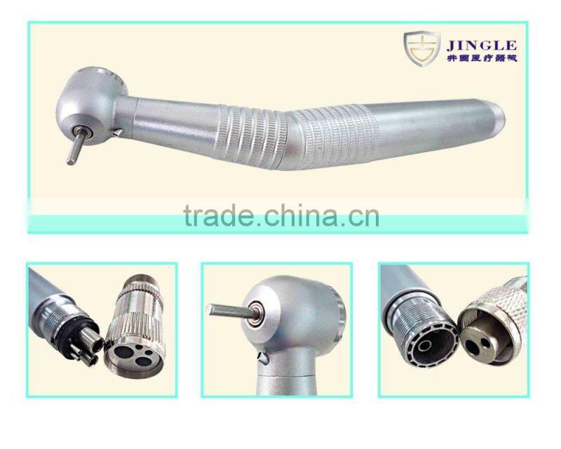 Dental handpiece, high speed handpiece with single water spray