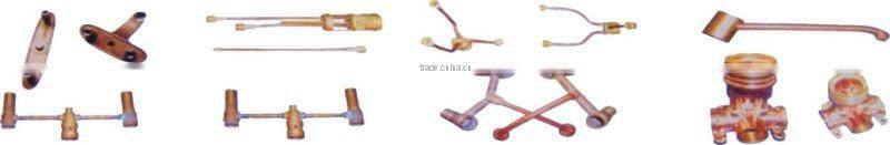 Multiple-head copper pipe jiont brazing machine