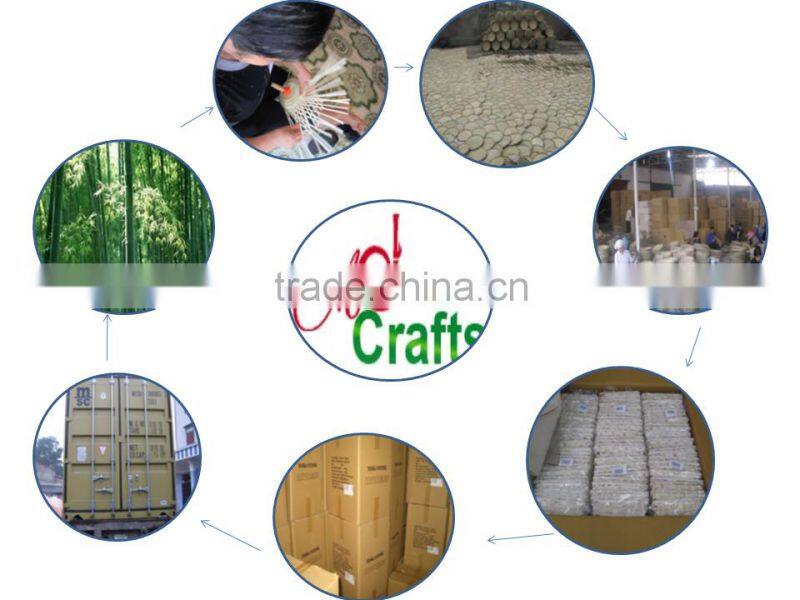 Bamboo vegetables strorage basket