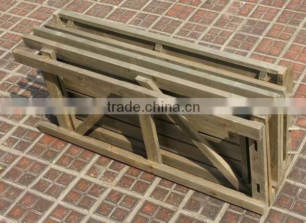 LEAFFY-Wood Folding Bench