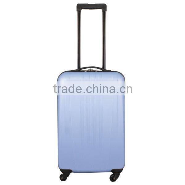 2014 china supplier abs/pc luggage trolley with retractable wheels,cheap designer luggage sets