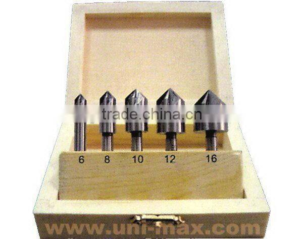 Good quality classical hss 5 flute countersink type a