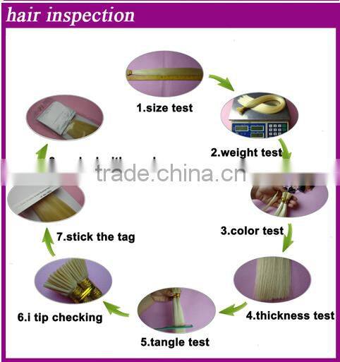 Double Drawn Nano Keratin Protein Hair Wholesale Brazilian Nano Ring Hair Extensions