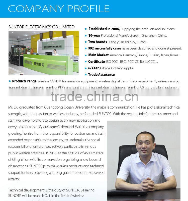 4KM 2.4GHz outdoor wireless network bridge rj45 devices