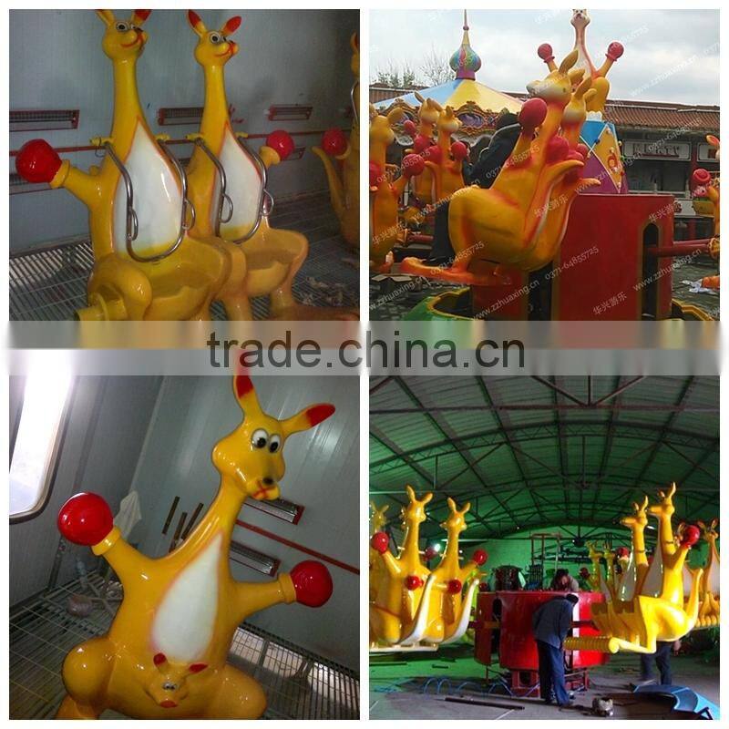 Direct manufacturer outdoor playground amusement rides jumping frog for kids