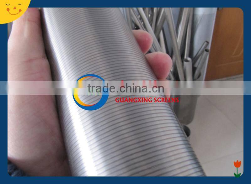 Hot sale 20 micron Johnson wedge wire filter elements for bewery filtration