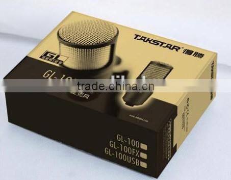 Large diaphragm laptop condenser microphone,Network karaoke recording microphone,USB computer recording microphone