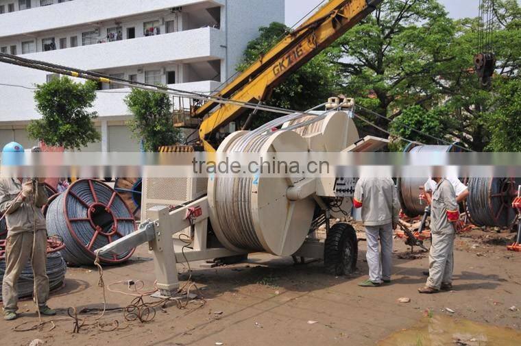 90KN Overhead Line Stringing Hydraulic Cable Hauling Machine