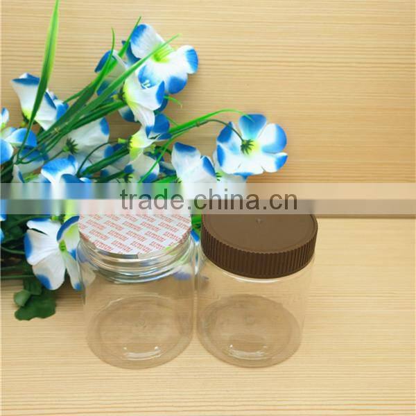 300ml plastic jars for jam/ candy/cookie/ tahini dip