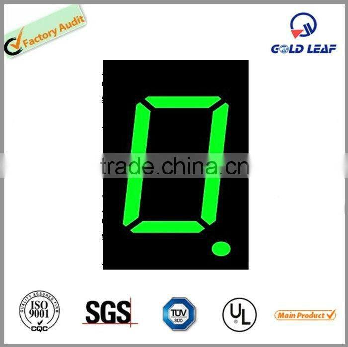 led single digital display 1 inch High Brightness Green Light digital led display digital display boards price
