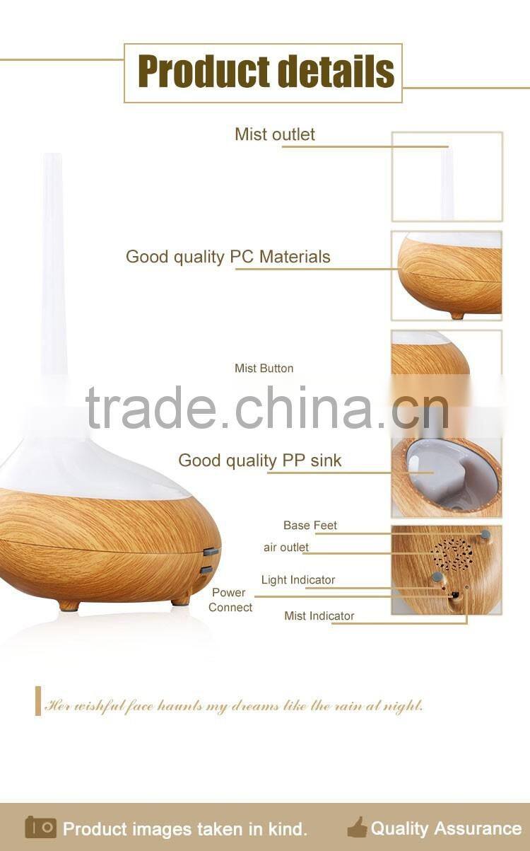 Home ultrasonic electric essential oil diffuser aromatherapy mist humidifier