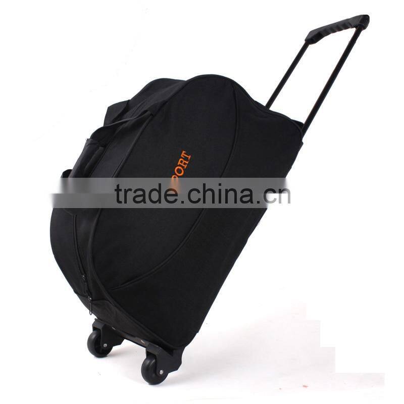 Large capacity portable trolley bag canvas bag