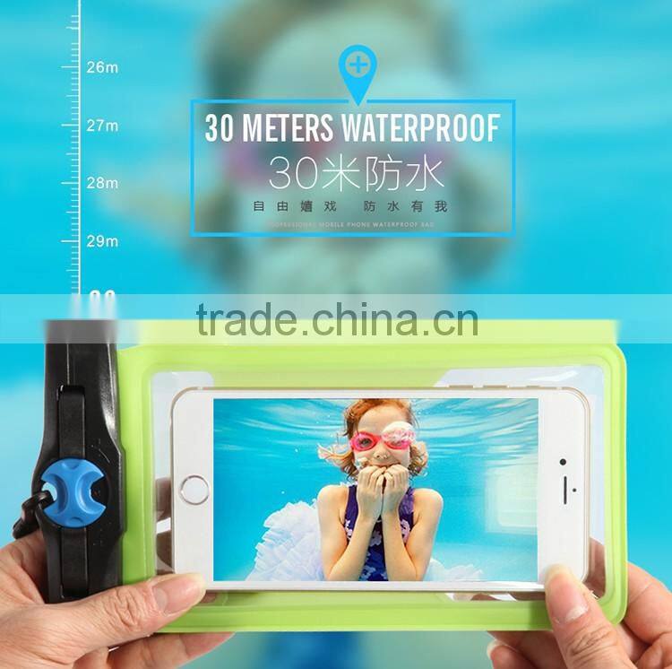 Good Quality PVC Waterproof Cellphone Bag for Swimsuit