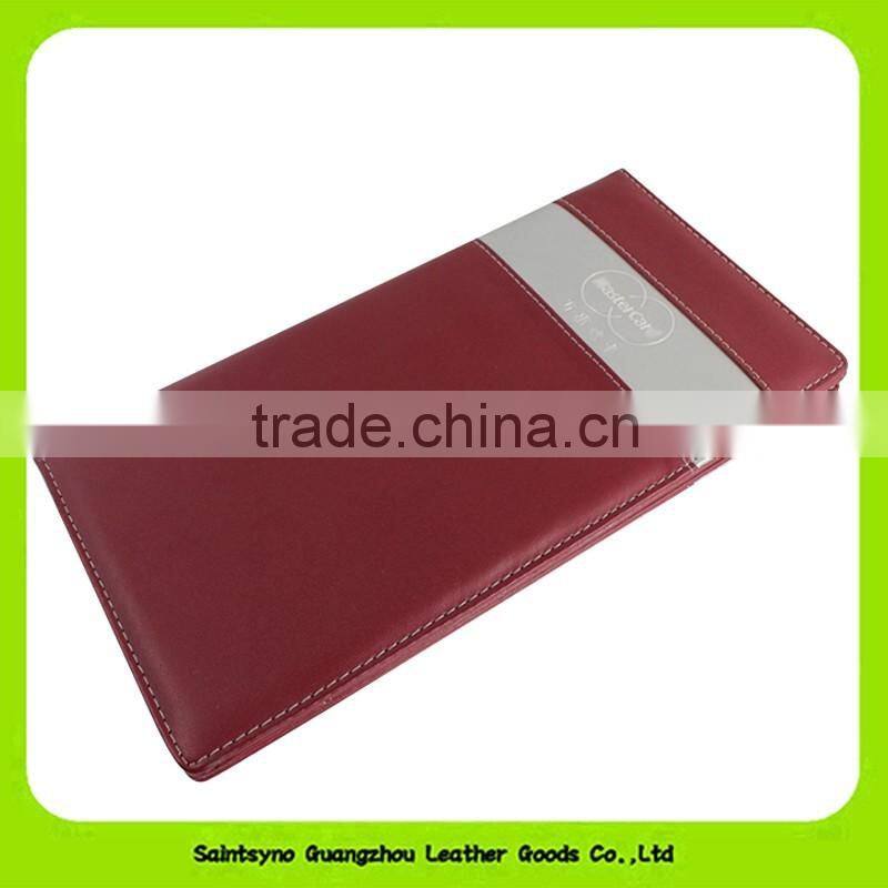 15026 Handmade High Quality Leather Hotel Bill Holder