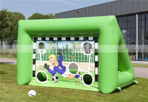 hot sell ! inflatable soccer darts game / inflatable sports game / inflatable football toss