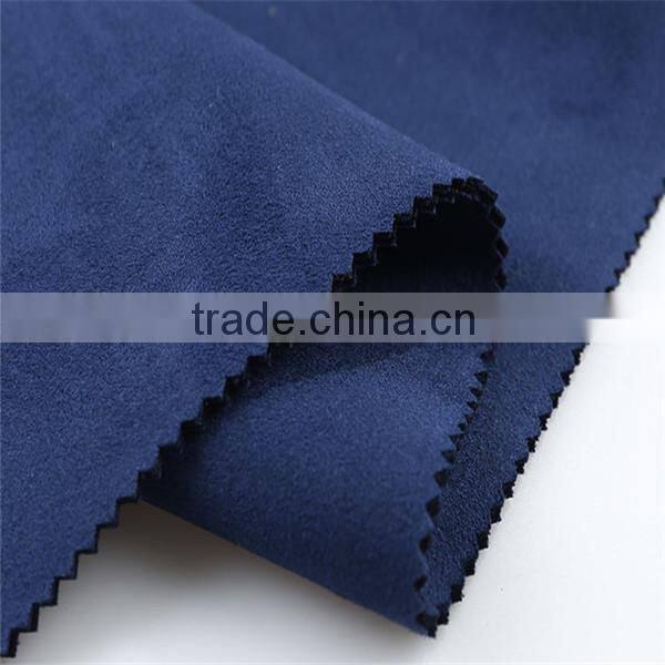 China supplier New Design High Quality suede brush fabric