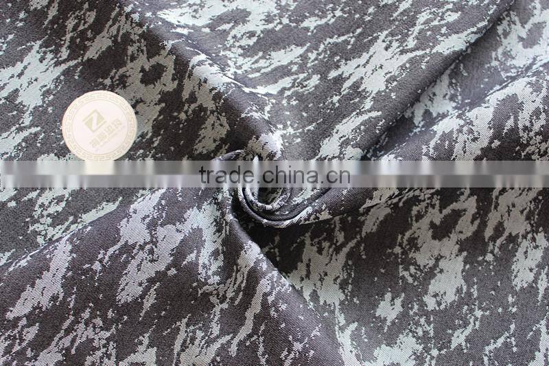 Jacquard jeans fabric