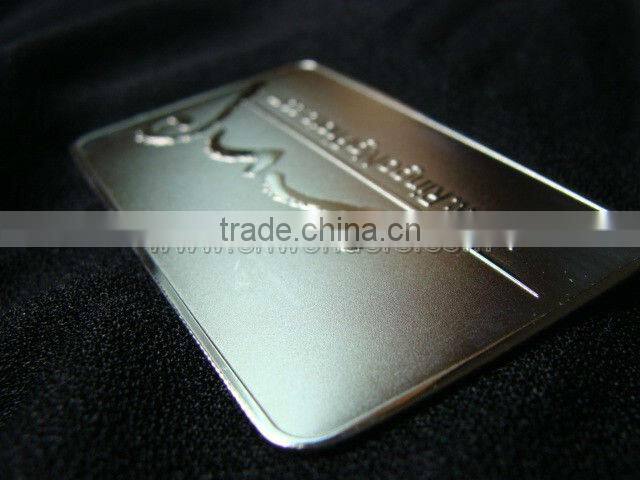 High quality custom stainless steel name plate