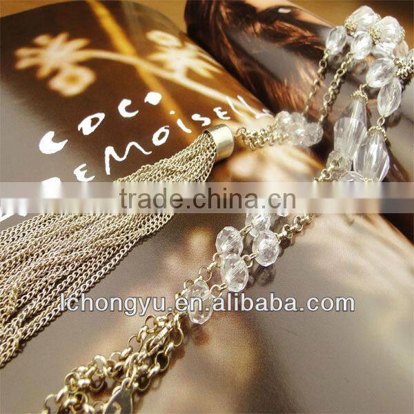 Lastest Fashion Beaded Crystal Chain