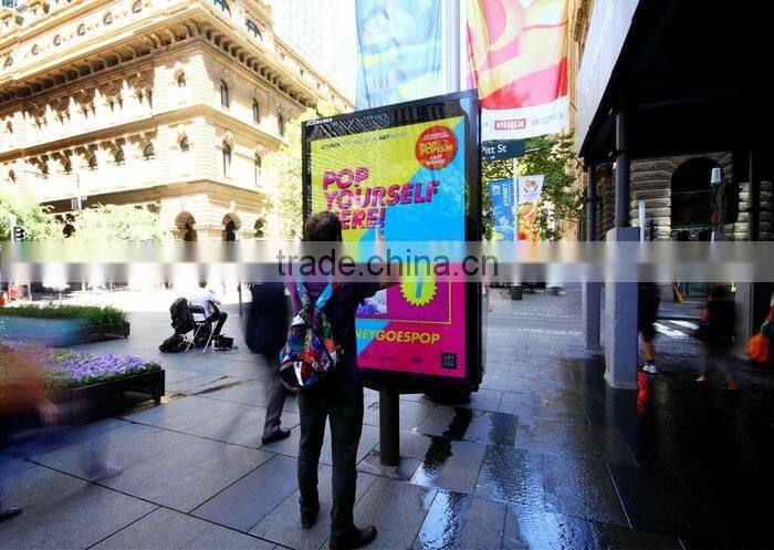 Community And Street Display Scrolling Double Sided Light Box