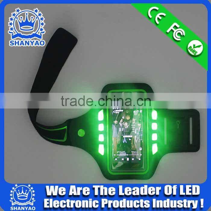 2015 Hot Selling Luminous Mobile Phone Armband