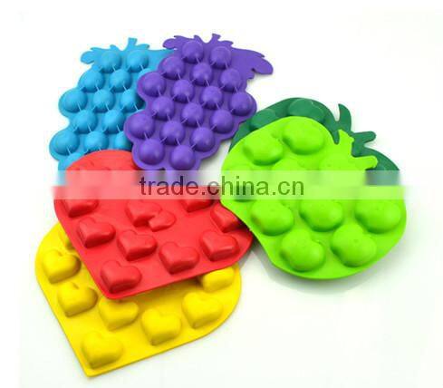 Customized creative silicone ice cube tray