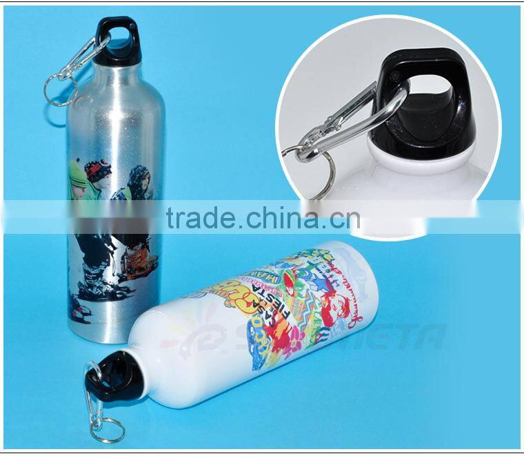Sunmeta factory supply blank 750ml sublimation aluminum sports bottle(LH-04)