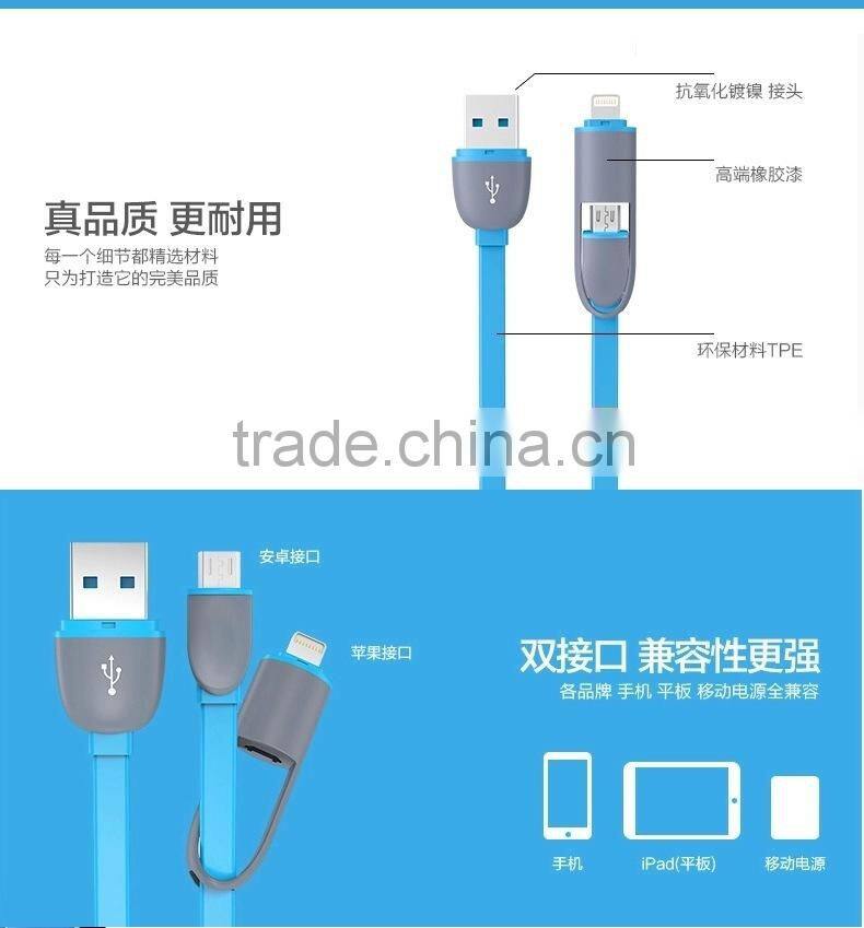 USB 6421 USB Cellphone Data Cable for IPHONE ,SamSung ,HTC