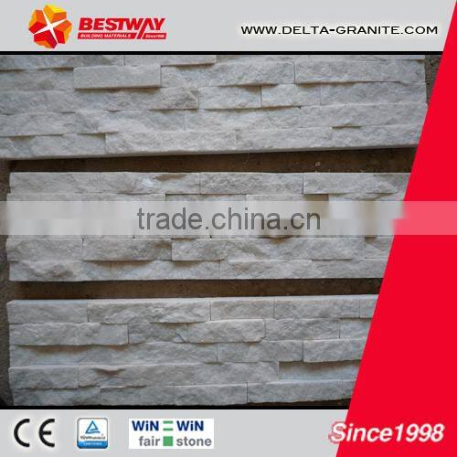 Natural pure white stone wall cladding,china marble white stone wall cladding with high quality