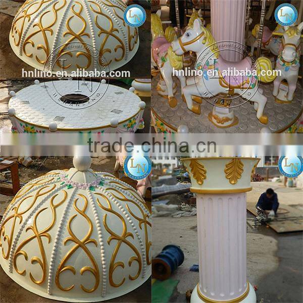 2016 christmas carousel horse equipment kids rides Amusement park mini carousel ride for sale