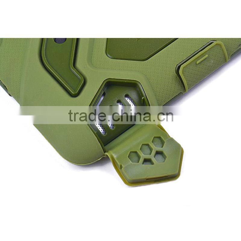 Defender case for ipad mini, tough armor case for ipad 2/3/4, hybrid comboo stand case for ipad air