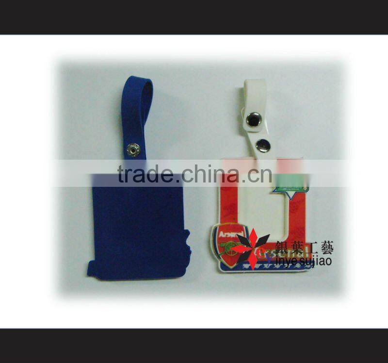 PVC cell phone charm for photo album