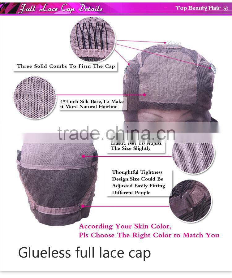 Wholesale Cheap Silk Base Full Lace Wig Remy Hair Glueless Silk Base Wigs For Black Women