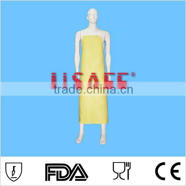 PPE disposable waterproof tpu plastic apron for butchers