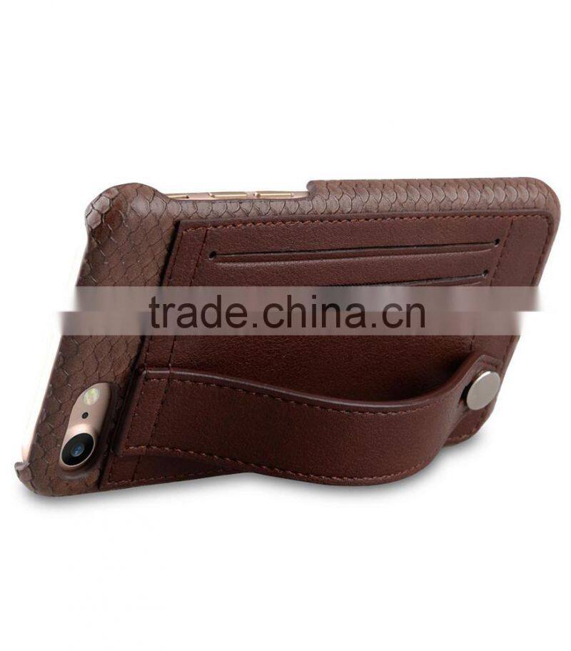 Fashion Skin Series Card Slot Premium Leather Case for Apple iPhone 7 (4.7")