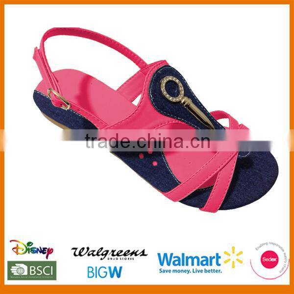 Latest design flat ladies sandal