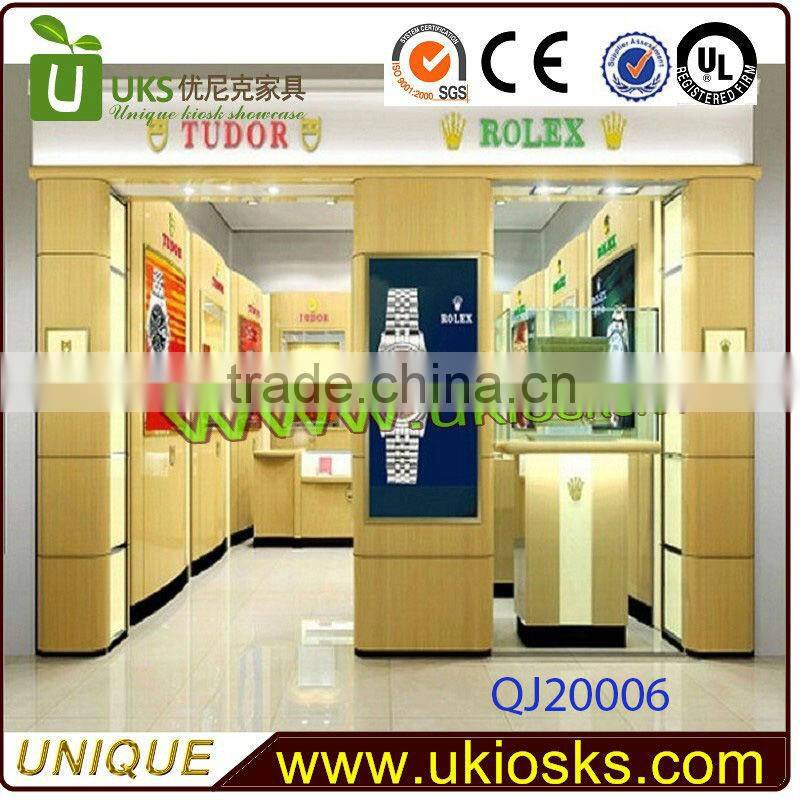 Chic watch display showcase&watch display stand&tissot watch display