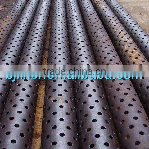 china manufacturer building material galvanized spiral perforated pipe