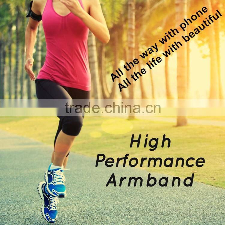 2016 New High Performance Unisex Outdoor Waterproof Anti Slip Sports Reflective Armband Case Cover Holder for iPhone