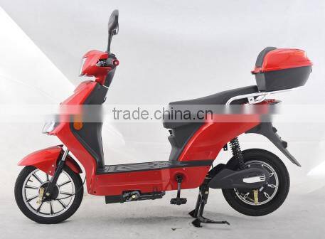 2016 New style 500W 48V electric moped with pedals for adults