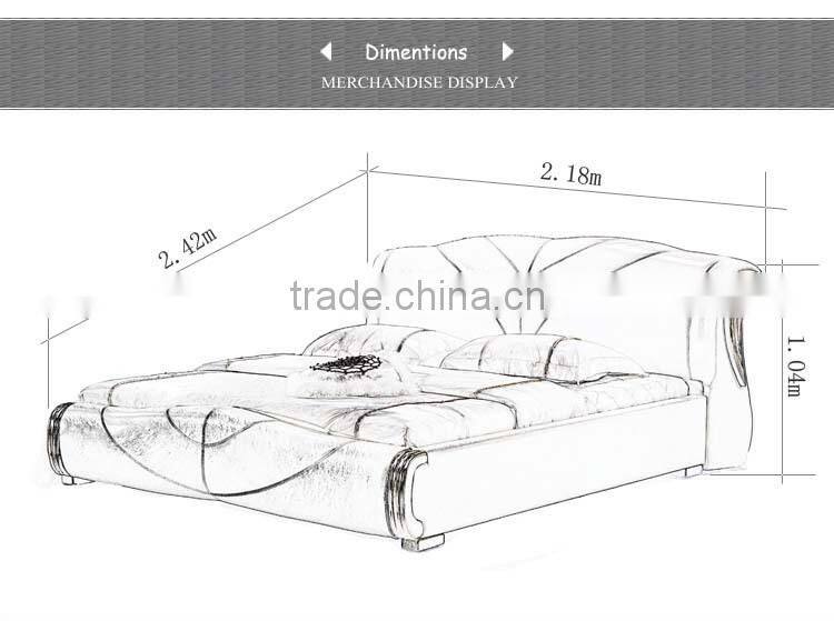 Modern bedroom furniture prices in pakistan leather bed