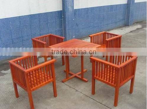 Hot sale leisure wooden outdoor small table