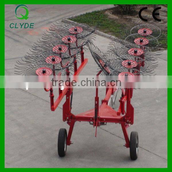 Agriculture machinery Foldable Wheel Rakes with high quality