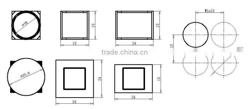 16mm push button mirco switch 24v 220v 110v led , ip65 indicator light