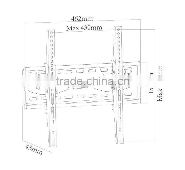 led tv wall mount bracket for 26"-55", wholesale tv mounting bracket
