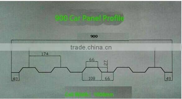 CE ISO high quality large-size car panel roll forming machine cold making machine tile making machine