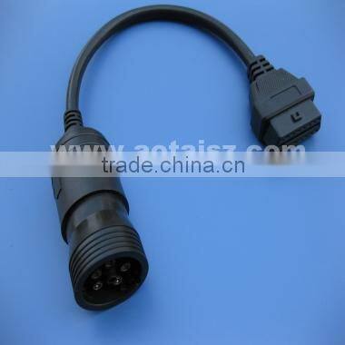 Professional obd manufacture OBDii test cable heavy vehicle cable