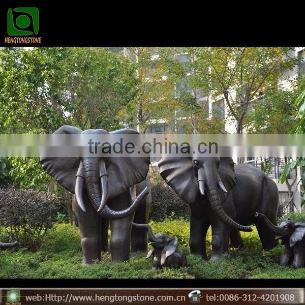 Innovative Gift bronze great dane elephant statue